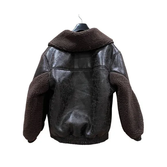 BlankNYC Sherpa Trim Jacket - Picture 3 of 5